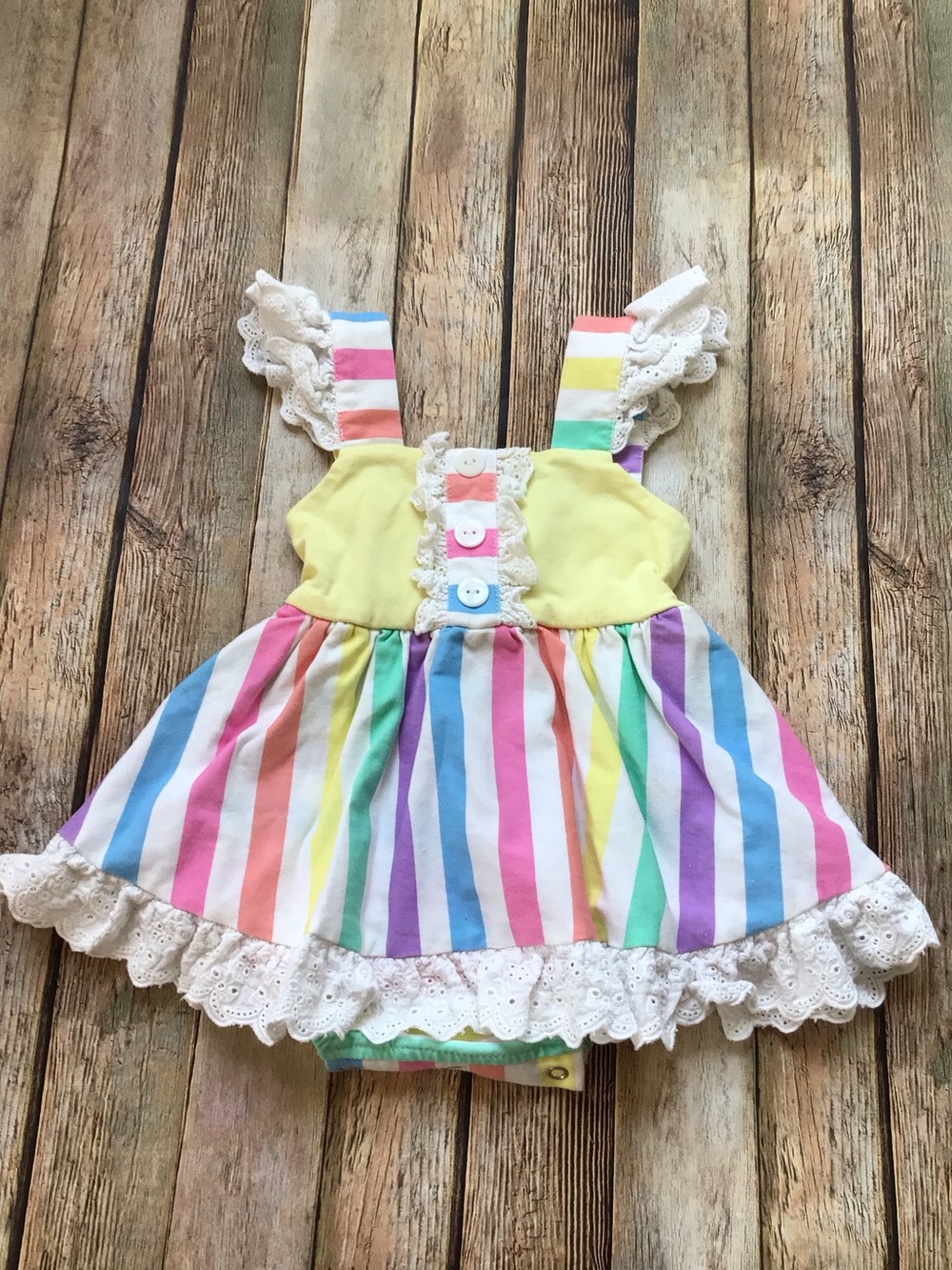 Serendipity Rainbow Bubble Romper